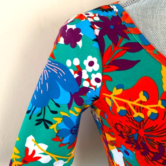 LuLaRoe ❤️“ANA”💙 FIT-AND-FLIRT MAXI DRESS SIZE EXTRA SMALL 🌟NWT🌟 - Picture 4 of 13